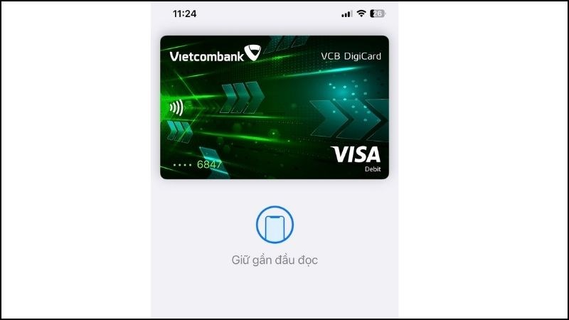 Hoàn tất cài đặt thẻ vào Apple Pay