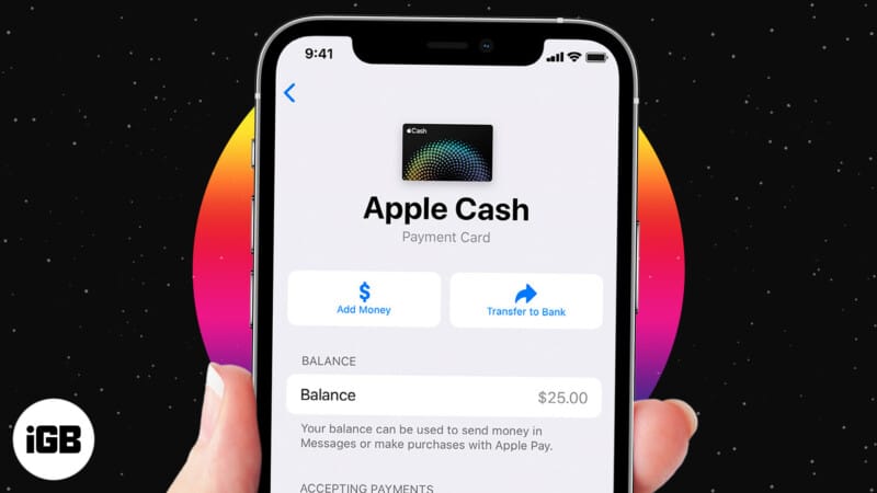 Apple Cash trên iPhone