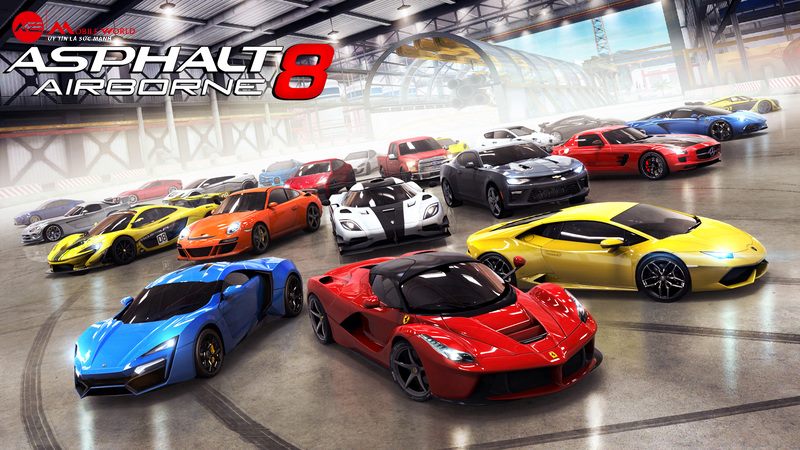 Asphalt 8: Airborne mang đến trải nghiệm đua xe tuyệt đỉnh