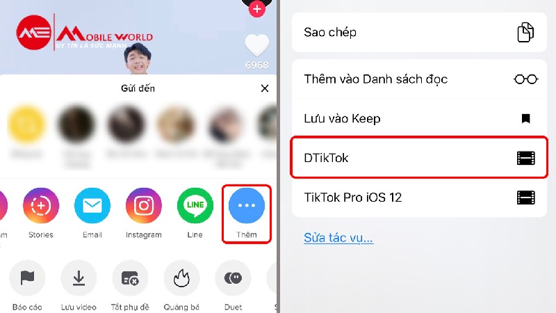 DTikTok tương thích với hệ điều hành iOS 14