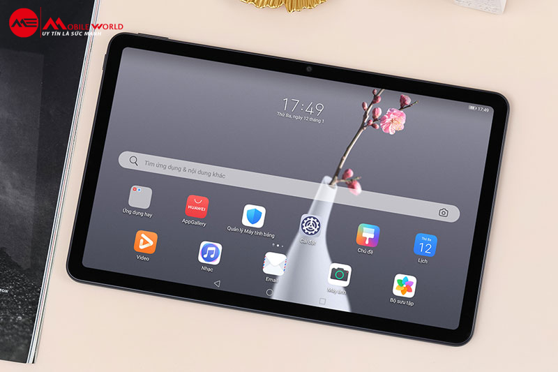 Huawei MatePad sở hữu thiết kế nhỏ gọn chỉ 460g 