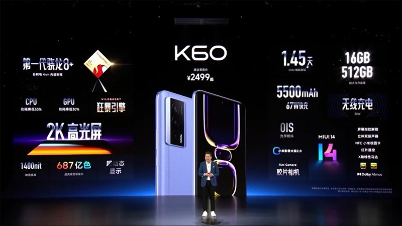 Điện Thoại Xiaomi Redmi K60 Mang Lại Những Gì Cho Người Dùng