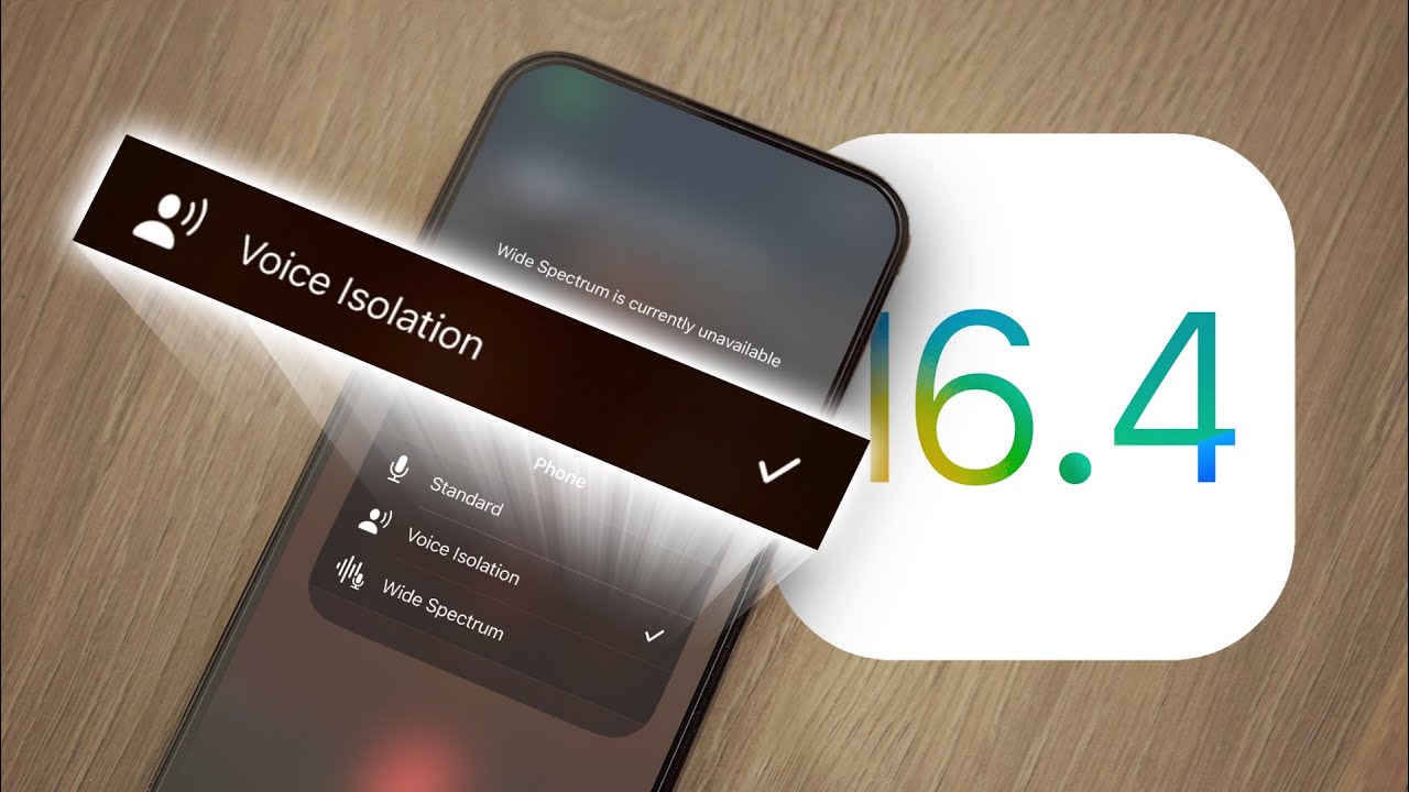 Cách ly giọng nói là tính năng nổi bật nhất của iOS 16.4