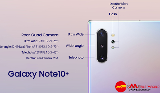 So sánh hệ thống camera của note 10 và Note 10 Plus