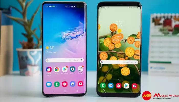 Galaxy S9 Plus - Galaxy S10 Plus: Đọ thiết kế, cấu hình