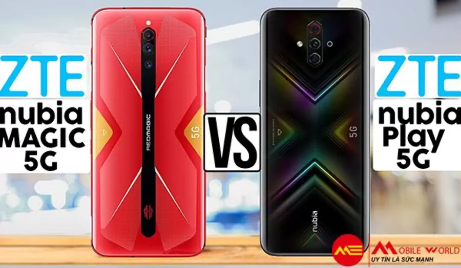 Game thủ nên chọn Nubia Play 5G hay Nubia Red Magic 5G