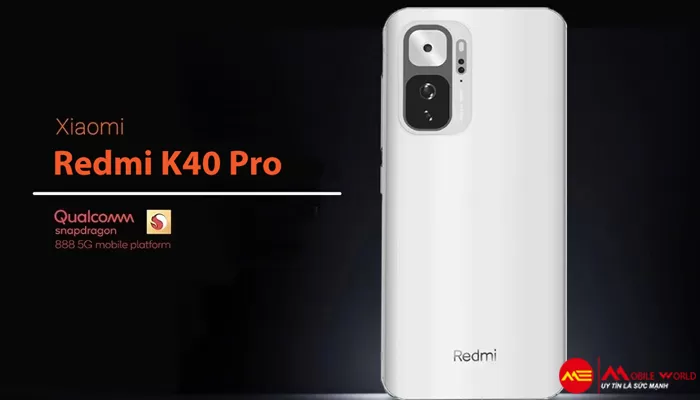 Rò rỉ Redmi K40 Pro có cảm biến máy ảnh lớn 1/1,5 inch