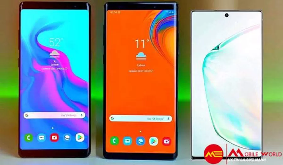 Samsung Galaxy Note 8 - Note 9 - Note 10: Có nên nâng cấp?