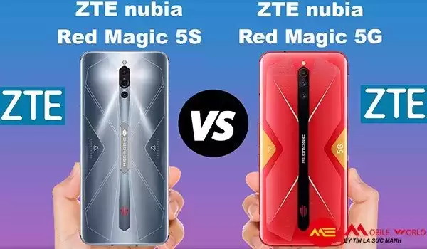 So Sánh Chi Tiết Nubia Red Magic 5S Với Red Magic 5G