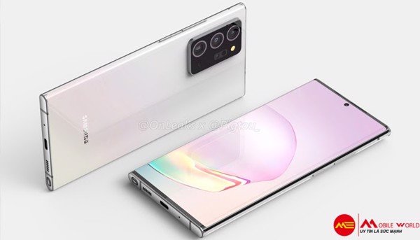 Tổng hợp những thông tin rò rỉ của Galaxy Note 20 Ultra tháng 7/2020