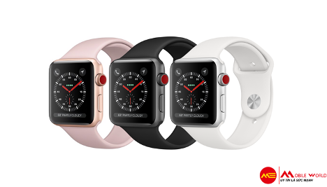 Hướng dẫn kiểm tra Apple Watch Series 3 khi mua cũ.