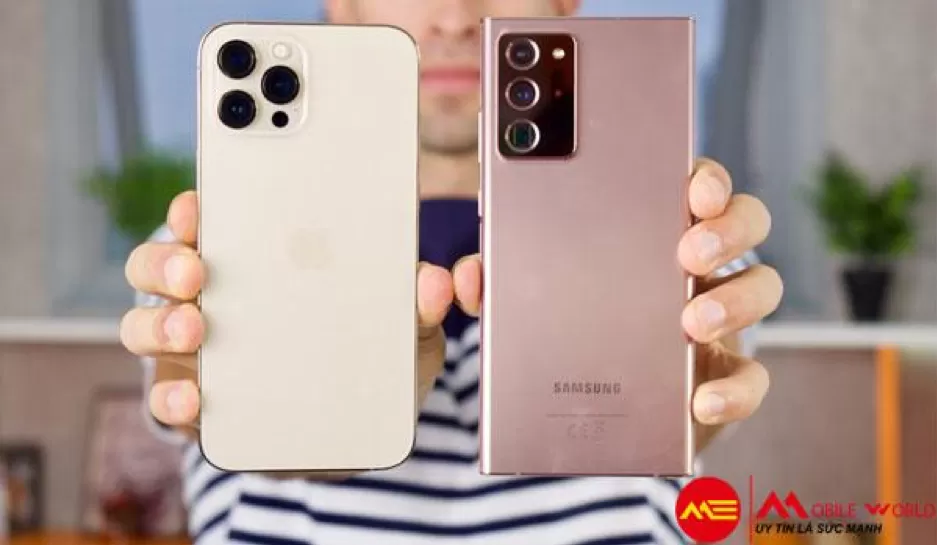 Quay Youtube/Tiktok chọn Galaxy Note 20 Ultra hay iPhone 12