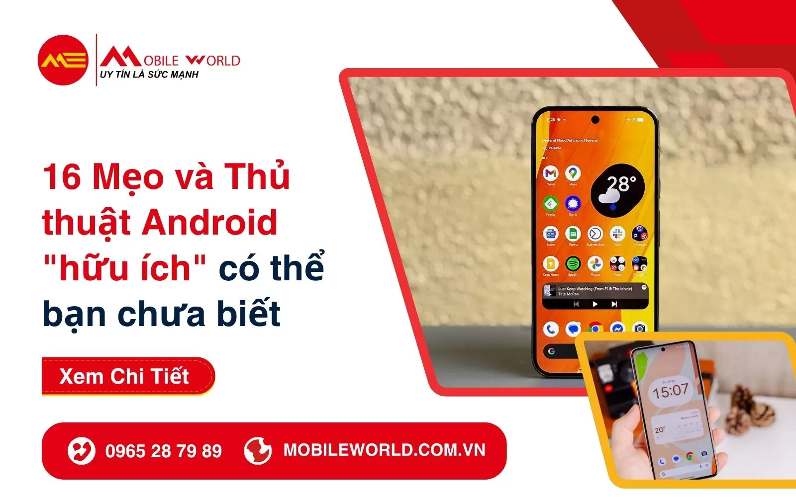 16 Mẹo và Thủ thuật Android 