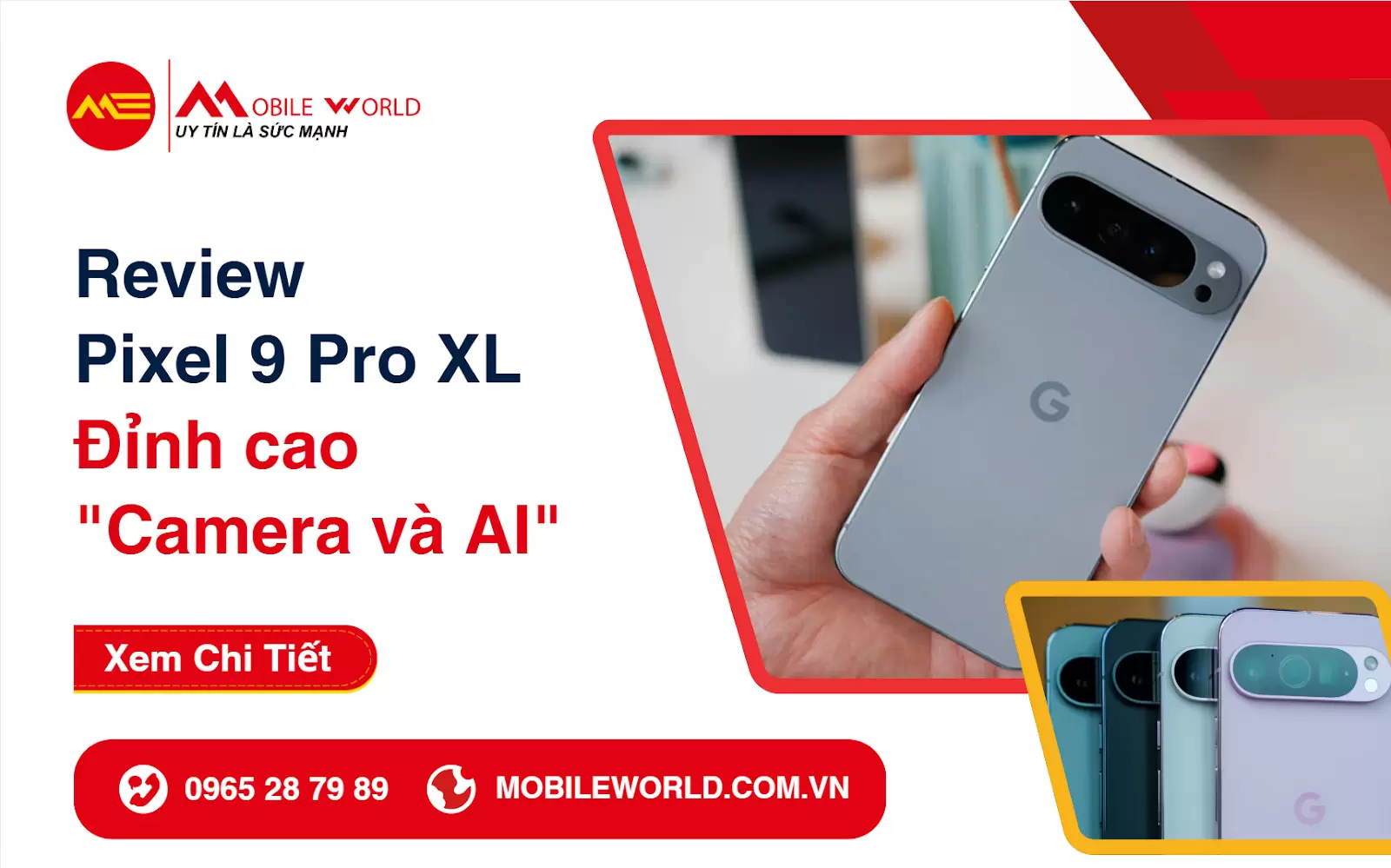 Review Pixel 9 Pro XL: Camera và AI 