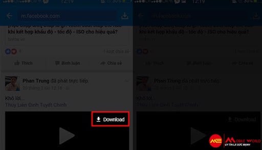 Cách tải video trên Facebook và Youtube về điện thoại