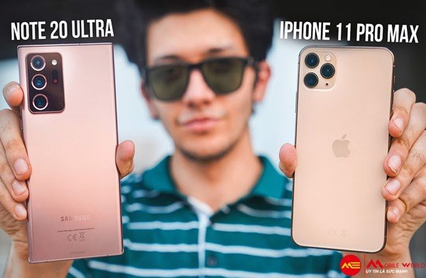 So sánh nhanh iPhone 11 Pro Max và Galaxy Note 20 Ultra
