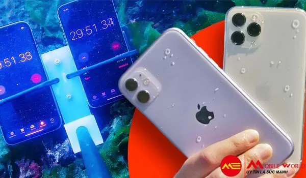 Khám phá khả năng chống nước của Series iPhone 11