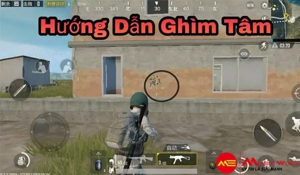 Mẹo ghìm tâm bắn không giật khi chơi PUBG Mobile