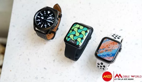 So Sánh Galaxy Watch 3 - OPPO Watch - Apple Watch Series 5