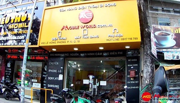Top cửa hàng điện thoại uy tín Hồ Chí Minh
