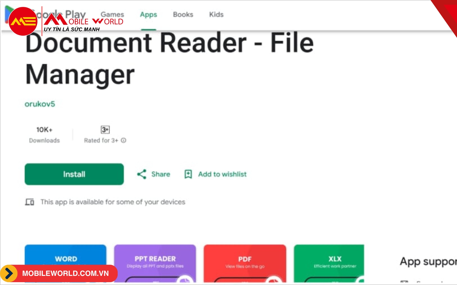 Document Reader – File Manager app chứa mã độc Anatsa