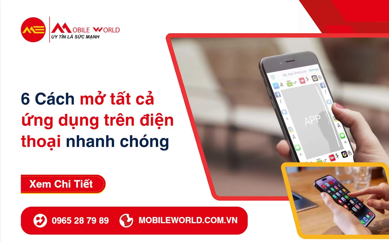 6 Cách mở tất cả ứng dụng trên điện thoại nhanh chóng