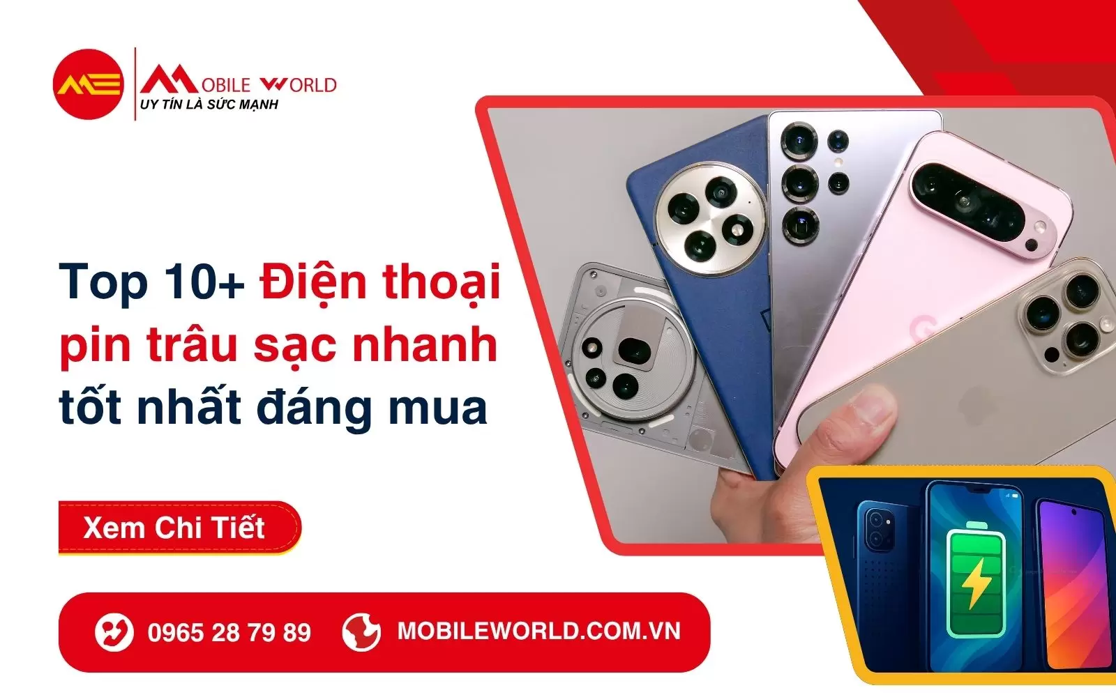 Top 10+ Điện thoại pin trâu sạc nhanh tốt nhất 2025 đáng mua