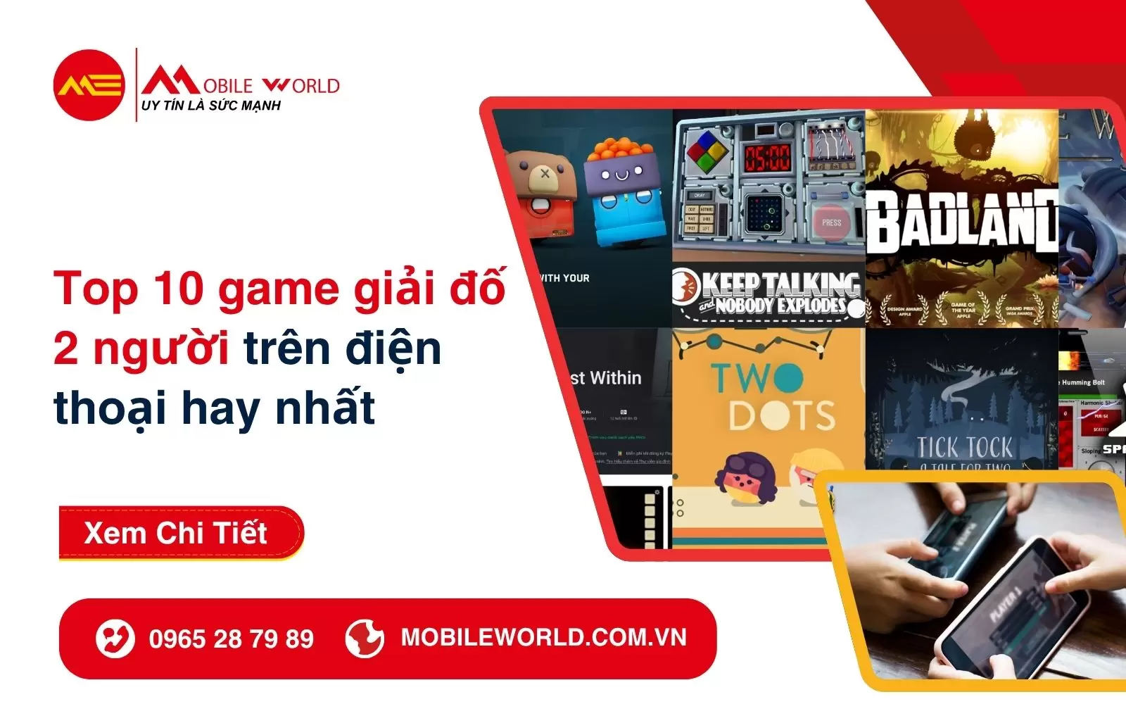 Top 10 game giải đố 2 người trên điện thoại hay nhất 2025
