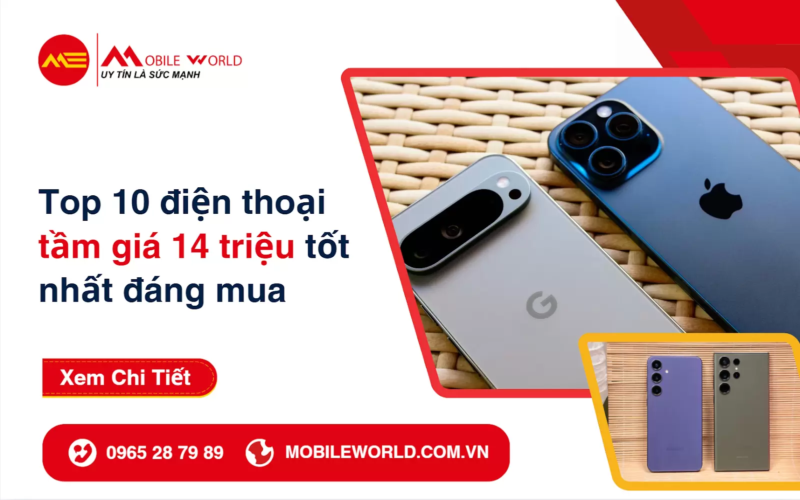 Top 10 điện thoại tầm giá 14 triệu tốt nhất đáng mua 2025