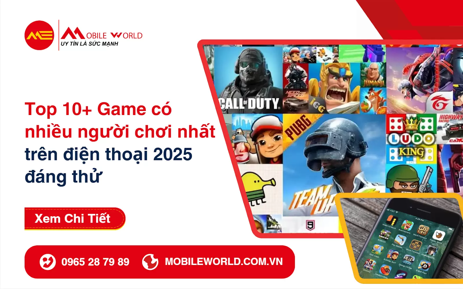 Top 10+ Game có nhiều người chơi nhất trên điện thoại 2025 đáng thử