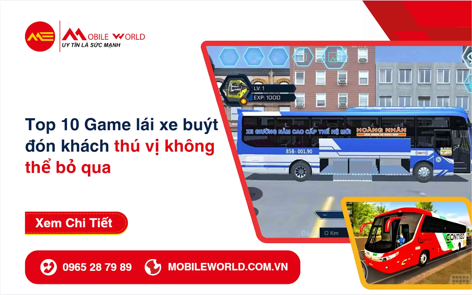 Top 10 Game lái xe buýt đón khách thú vị không thể bỏ qua