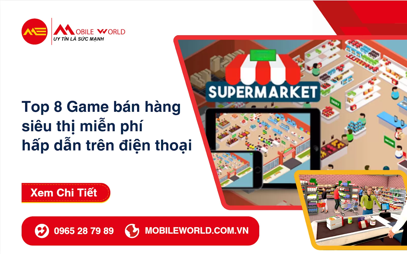 Top 8 Game bán hàng siêu thị miễn phí hấp dẫn trên điện thoại