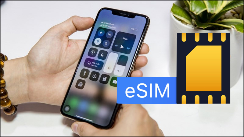 Nên mệnh danh eSIM bên trên iPhone
