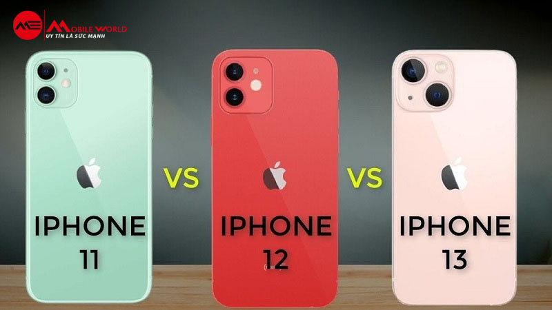 Các phiên bản iPhone 11, 12 và 13 cũng đồng thời giảm giá.