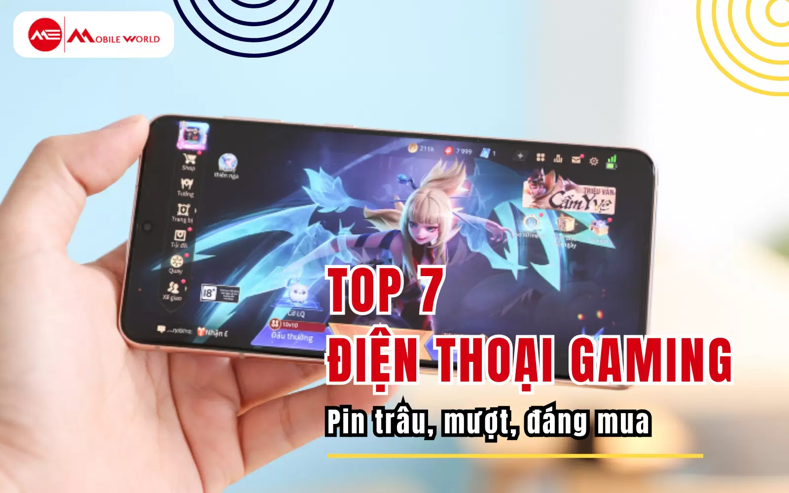 TOP 7 gaming phone dưới 10 triệu: Pin trâu, mượt, đáng mua nhất