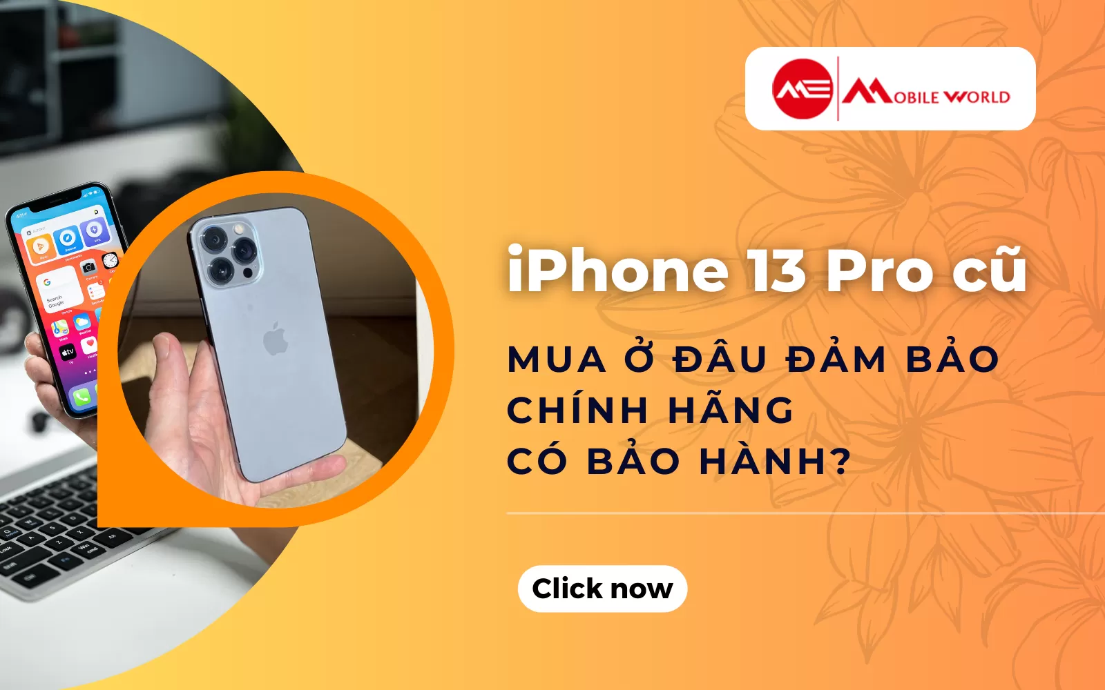 iPhone 13 Pro cũ mua ở đâu đảm bảo chính hãng có bảo hành?