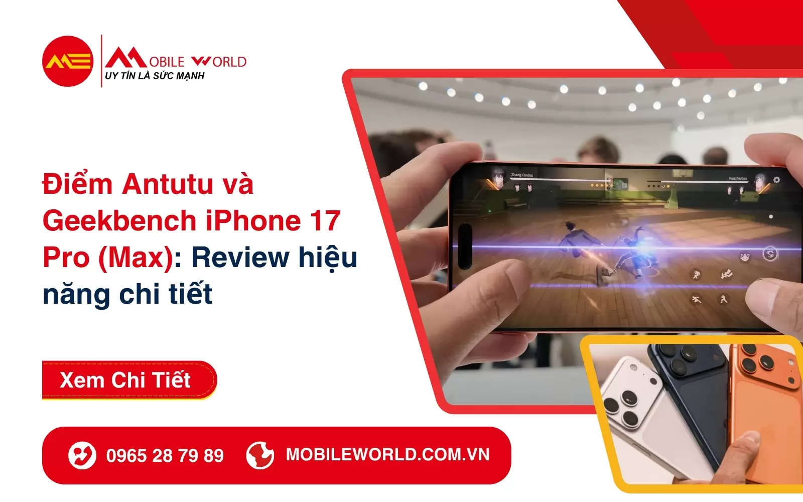 Điểm Antutu và Geekbench iPhone 17 Pro (Max): Review hiệu năng chi tiết