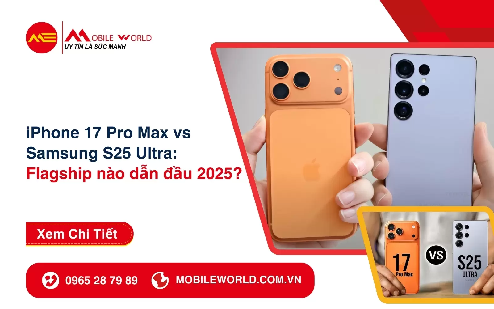 iPhone 17 Pro Max vs Samsung S25 Ultra: Flagship nào dẫn đầu 2025?