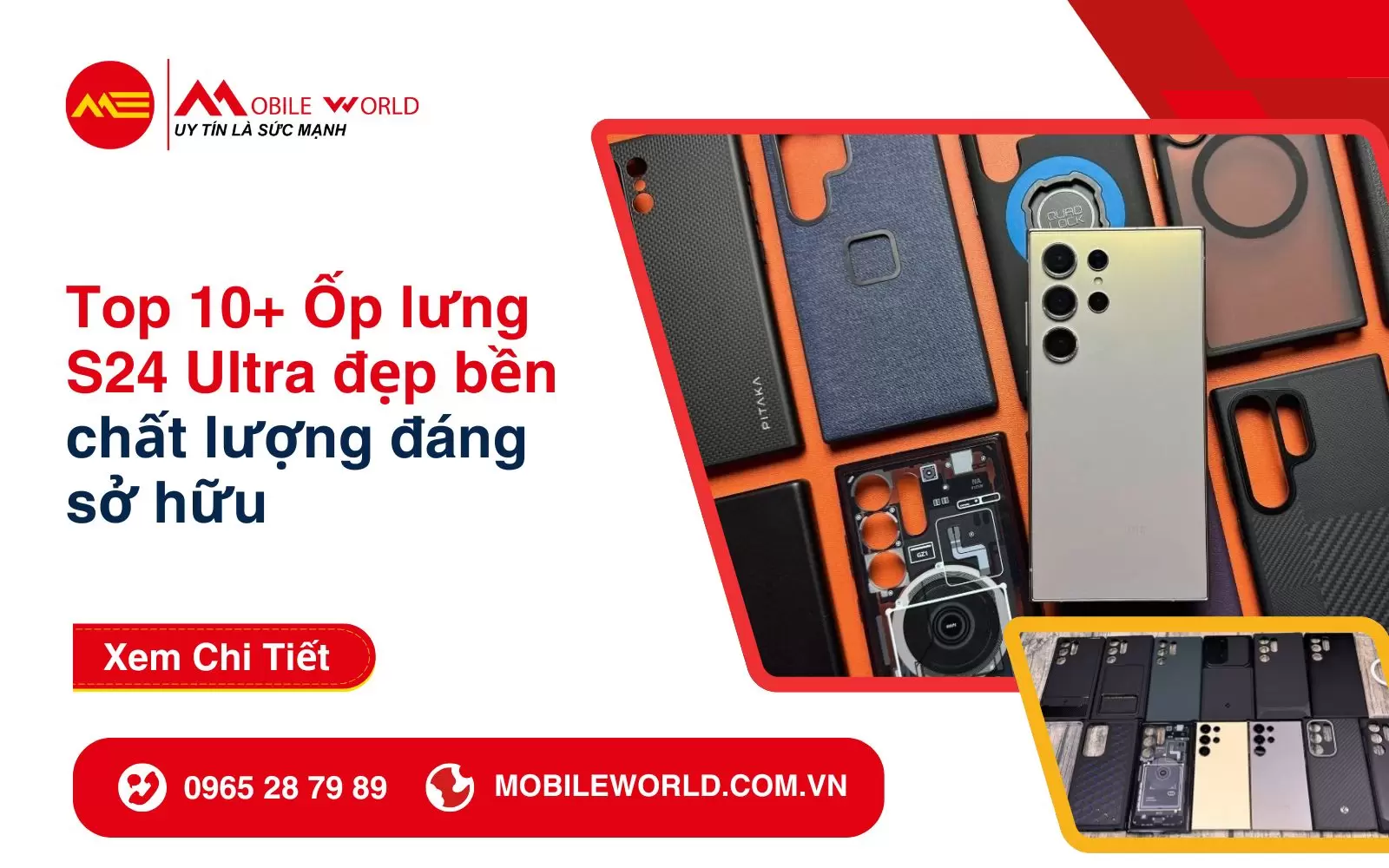 Top 10+ Ốp lưng S24 Ultra đẹp bền chất lượng đáng sở hữu