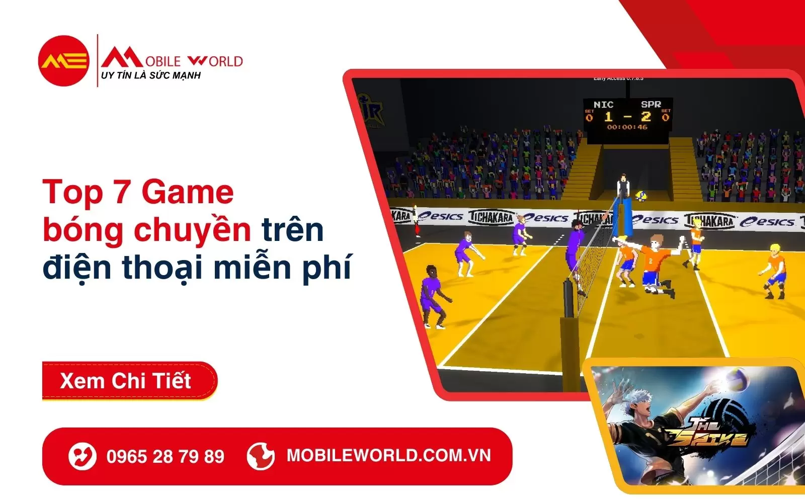 Top 7 Game bóng chuyền miễn phí hấp dẫn trên điện thoại
