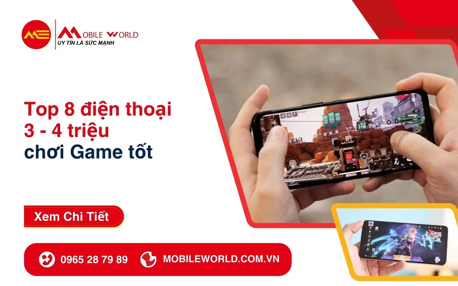 Top 8 Điện thoại 3 - 4 triệu chơi Game tốt nhất hiện nay