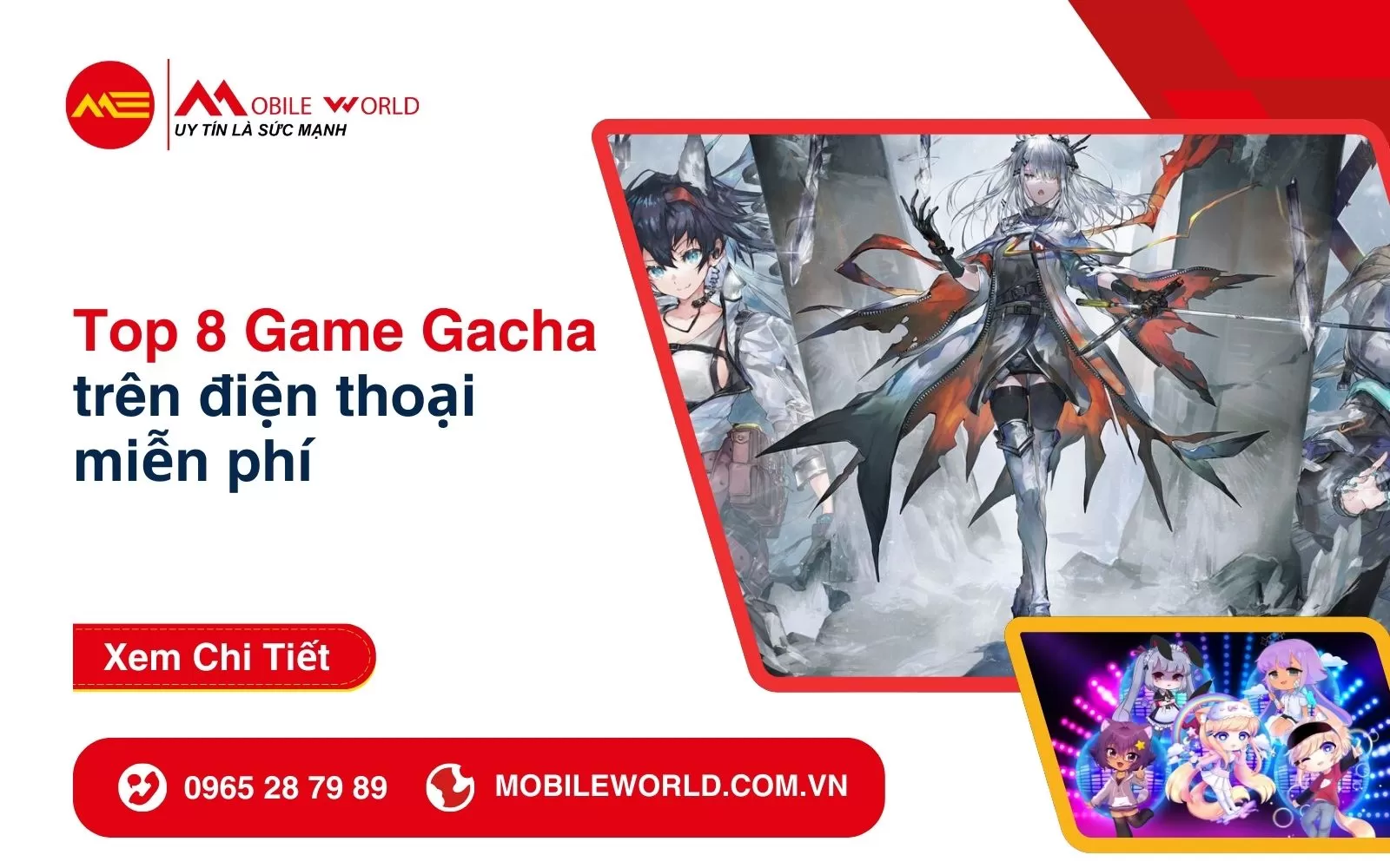 Top 8 Game Gacha trên điện thoại miễn phí hấp dẫn không thể bỏ qua