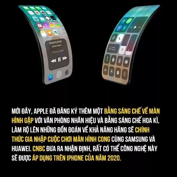 APPLE VÀO CUỘC CHƠI MÀN HÌNH CONG