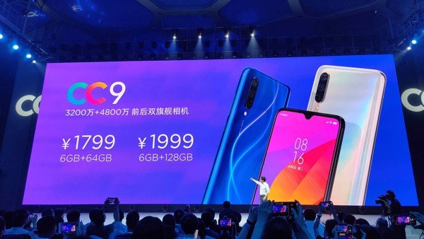 Xiaomi ra mắt Xiaomi Mi CC9 và Mi CC9e