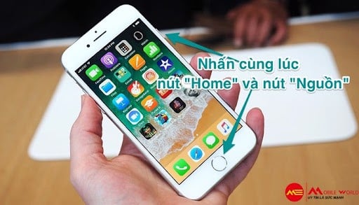 Cách chụp màn hình điện thoại iPhone tất cả các đời