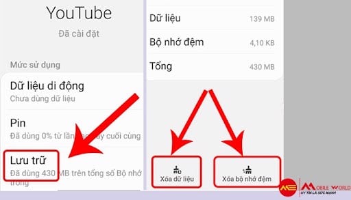 Khắc phục lỗi Youtube bị giật, lag trên smartphone Samsung