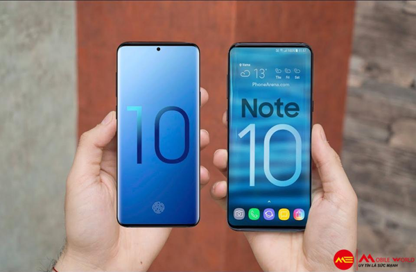 So Sánh Samsung Galaxy Note 10 và Samsung Galaxy S10