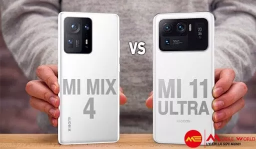 So sánh hiệu năng của Xiaomi Mi Mix 4 và Mi 11 Ultra