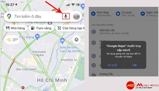 Xem khu vực bị phong tỏa bằng Google Maps trên smartphone