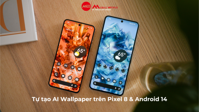 Tự tạo AI Wallpaper trên Pixel 8 & Android 14 đẹp độc đáo